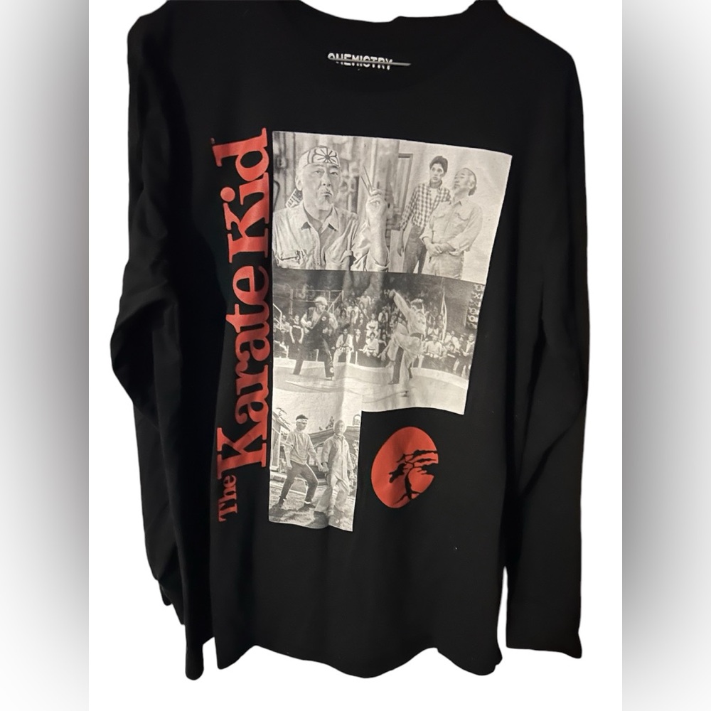 Chemistry “The Karate Kid L/S Shirt Sz Large NWOT